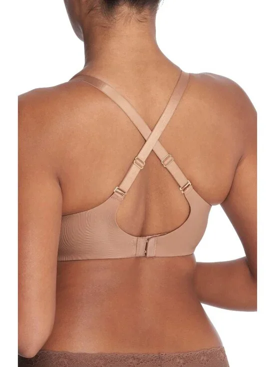 🆕NATORI Comfort Evolution Convertible Underwire Bra 34DDD Buff Beige #731337 - Picture 2 of 11